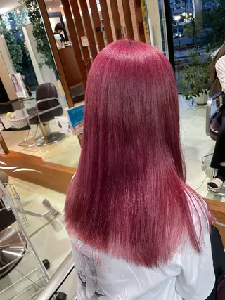 ロング 下村 和香奈のヘアスタイル