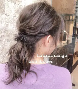 ミディアム カラー パーマ ヘアアレンジ メンズ キッズ ネイル マツエク・マツパ パーソナルカラー☆ 永尾拓也のヘアスタイル