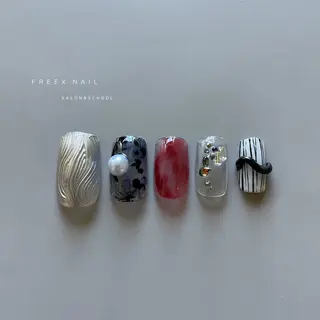 ネイル freex nail /ニュアンス/個性派のネイルデザイン