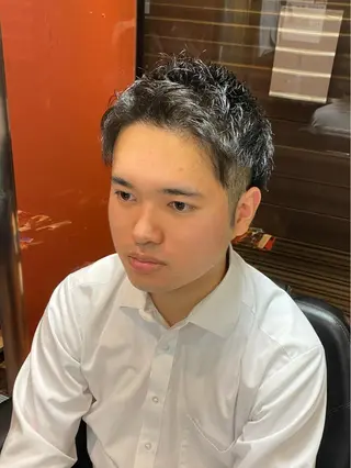 ショート メンズ 💈ヒロ銀座💈 ✨墓越聖菜✨のヘアスタイル