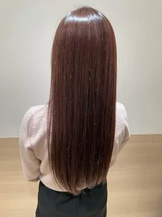 ロング カラー 天野 瑠真のヘアスタイル