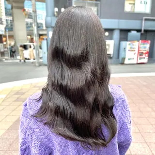 ロング カラー 肌に馴染むカラー 梅田・増田のヘアスタイル