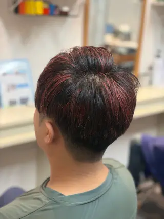 カラー メンズ特化/パーマ/ フェードWATARUのヘアスタイル