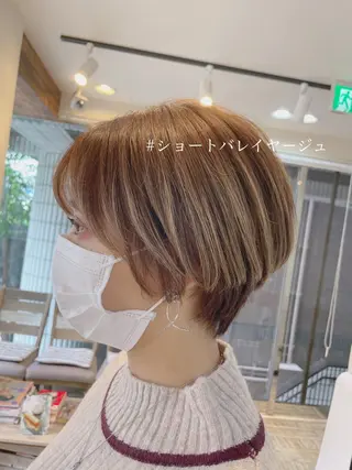 ショート カラー 桜木町/西山竜一 /大人可愛い×美髪のヘアスタイル