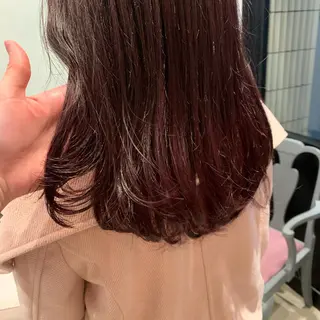 ロング カラー SAKINO. ベージュカラーのヘアスタイル