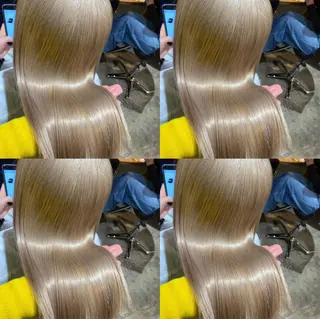 セミロング カラー レイヤー×髪質改善 マネージャー安藤光司のヘアスタイル