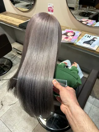 ロング 髪質改善×艶髪　斉藤 勝のヘアスタイル