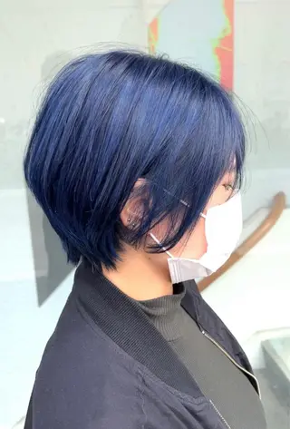 ショート トクシ ーのヘアスタイル
