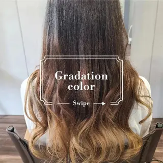 ロング カラー ヘアアレンジ terra✂️川嶋 大輔のヘアスタイル