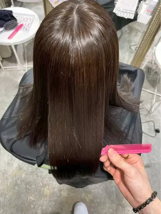 ロング カラー 暖色カラー/艶カラー mitsuki🌴のヘアスタイル