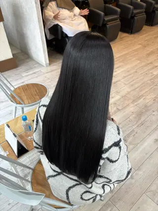 ロング カラー なぎは/似合わせ・ ナチュラルカラーのヘアスタイル