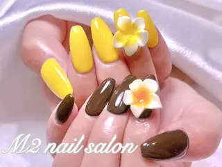 ネイル 長さだし専門店 M2　rikaのネイルデザイン