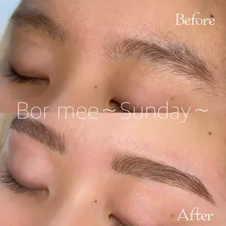 アイブロウ まつパ・ヘアセット ♡Chinami♡のマツエク・マツパデザイン