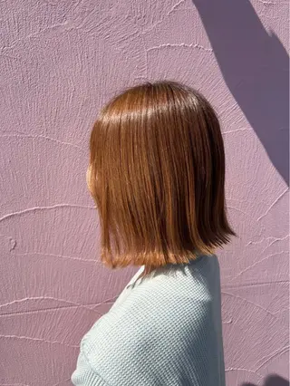 ミディアム カラー 🩷愛咲🩷レイヤー /透明感カラーのヘアスタイル