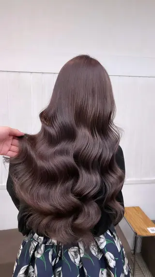 ロング カラー N° anfeel 渋谷🪞🫧のヘアスタイル
