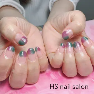 ミディアム hs nail salonのネイルデザイン