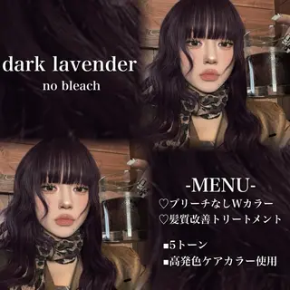 ロング カラー 💗愛され暖色💗 ピンク/レッド💗のヘアスタイル