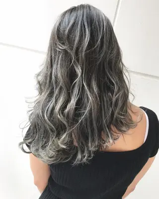セミロング カラー ヘアアレンジ 縮毛矯正 髪質改善寺坂雄飛💐のヘアスタイル