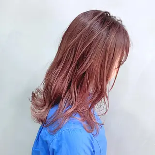 セミロング 木下 旬起のヘアスタイル