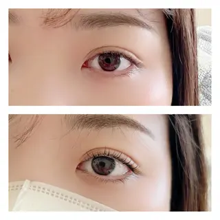 マツエク・マツパ Like me*** eyelashのマツエク・マツパデザイン