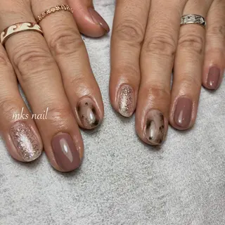 ネイル mks＊nail //  枚方長尾のネイルデザイン