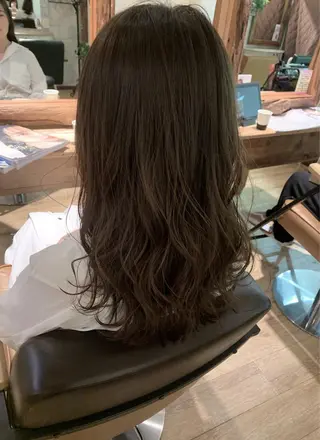 セミロング カラー 田村和範/似合わせ カラー/髪質改善のヘアスタイル
