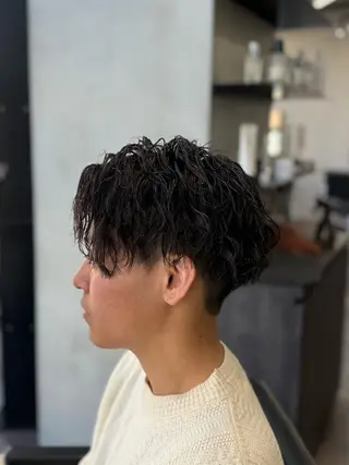 ショート パーマ メンズ 🌴メンズ特化🌴 坂本七星のヘアスタイル