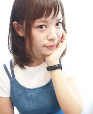 ショート カラー パーマ tuuli トゥーリのヘアスタイル
