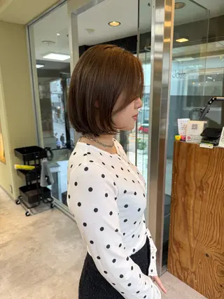 ショート カラー 伶風/ボブ/ ハッシュカットのヘアスタイル
