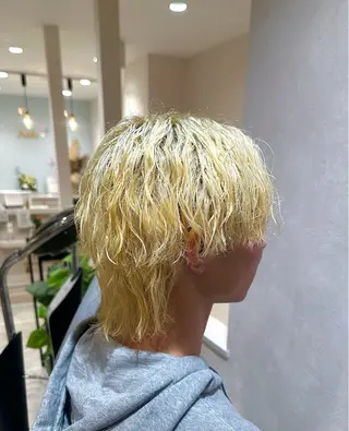 パーマ メンズ ユージ ✂︎ カット／パーマ特化のヘアスタイル