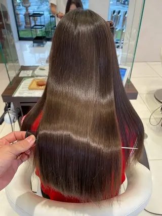 ロング 竹田 京人のヘアスタイル