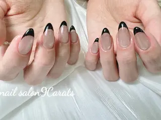 ネイル 💜ワンホンネイル ナインカラット💎のネイルデザイン