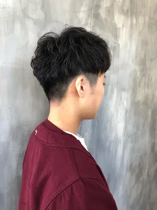 パーマ メンズ 水谷 俊一のヘアスタイル