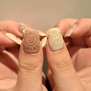 ネイル Nail mood デザイン持ち込みokのネイルデザイン