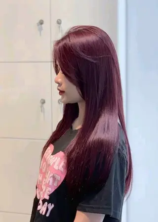 ロング girlyハイトーン /airi🍓🎀のヘアスタイル