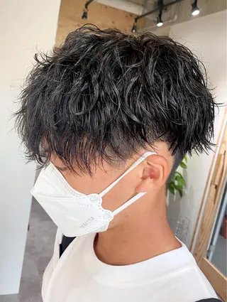 パーマ メンズ メンズブリーチカラー /パーマ ごーた立川のヘアスタイル