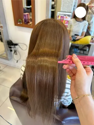 ロング トップスタイリスト 林すずかのヘアスタイル
