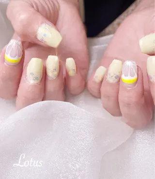 ネイル ネイル＆脱毛 Lotus🌸のネイルデザイン