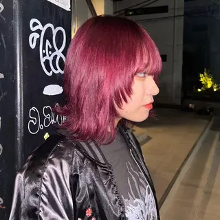 カラー パーマ ☪ ハイトーン信者 ☪️yumeka🪩のヘアスタイル