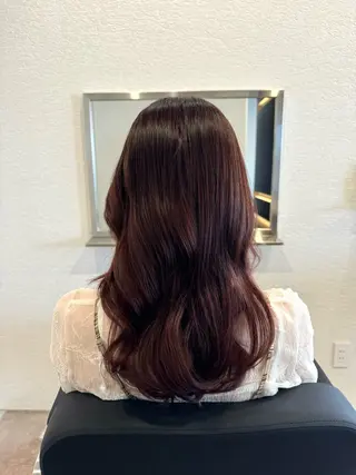 セミロング 山下 遼香のヘアスタイル