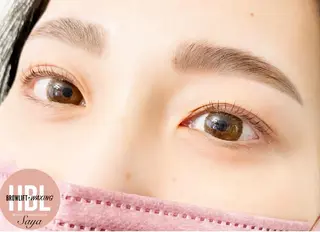 ミディアム カラー パーマ ヘアアレンジ メンズ キッズ ネイル マツエク・マツパ アイブロウ Attrait Eye☻*Sayaのマツエク・マツパデザイン