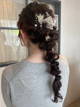 ヘアアレンジ cheemo happy hair make所属・北村 真子のヘアスタイル