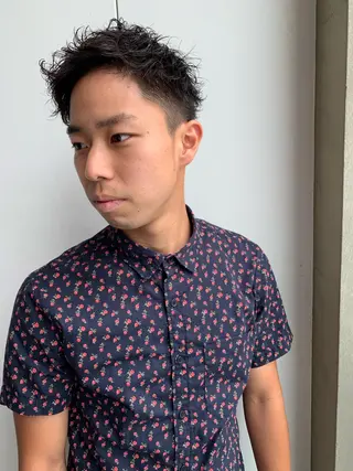ショート メンズ Beach 代表 KENTAのヘアスタイル