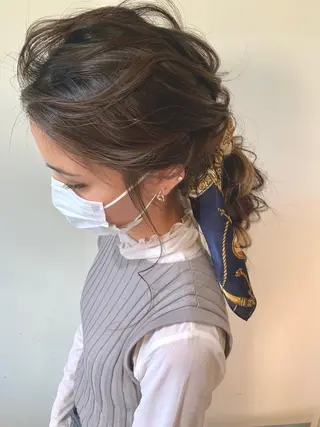 ヘアアレンジ 金井愛華 【monolith】のヘアスタイル