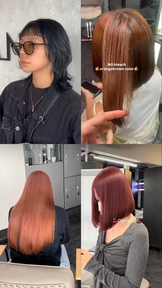 ロング 新垣 杏凜のヘアスタイル