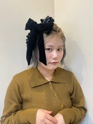 ヘアアレンジ 仲田 野愛のヘアスタイル