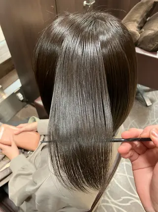 ミディアム カラー 小池 穂果/ 府中のヘアスタイル