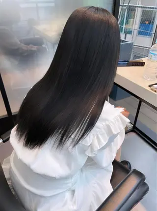 ミディアム カラー 韓国ヘア 店長NEGIのヘアスタイル
