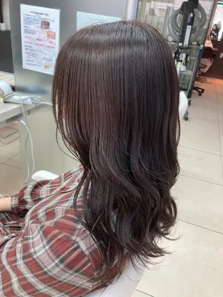ロング カラー 🫧ダメージレス🫧 松下のヘアスタイル