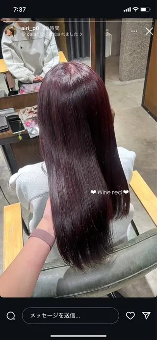 ロング カラー 🫟Blanco🫟 Color&Careのヘアスタイル